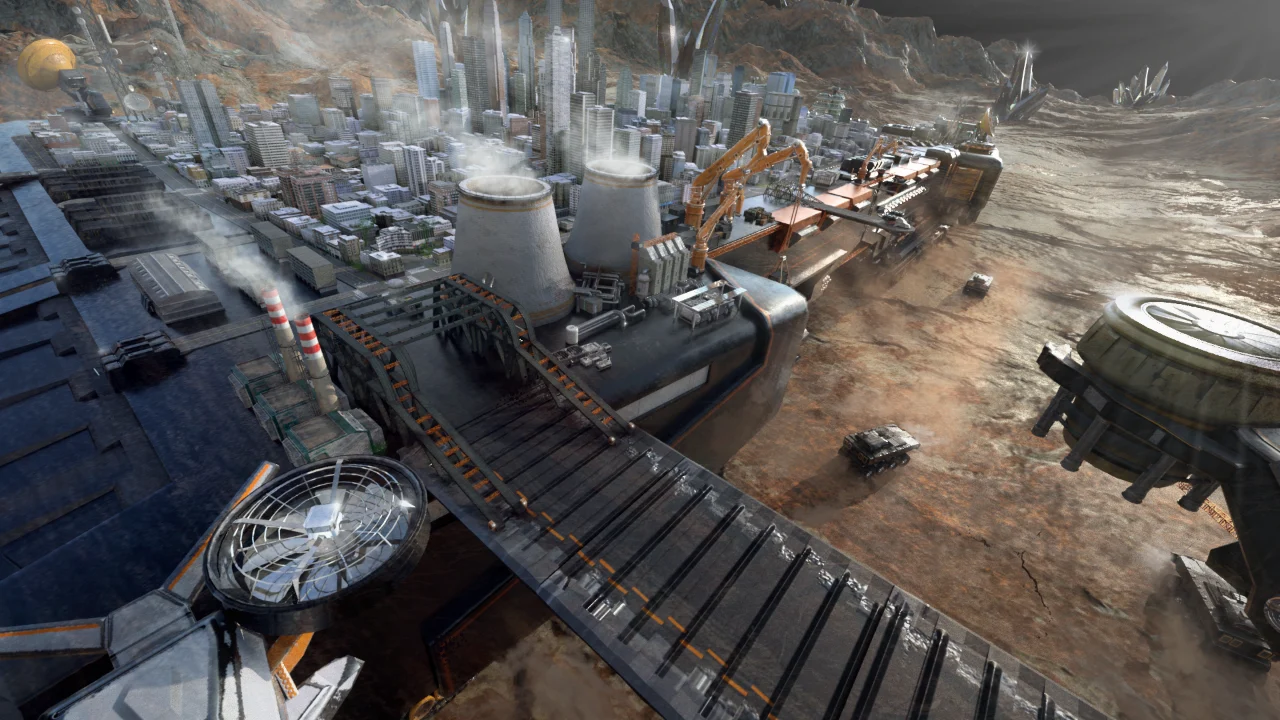 城市连接处细节