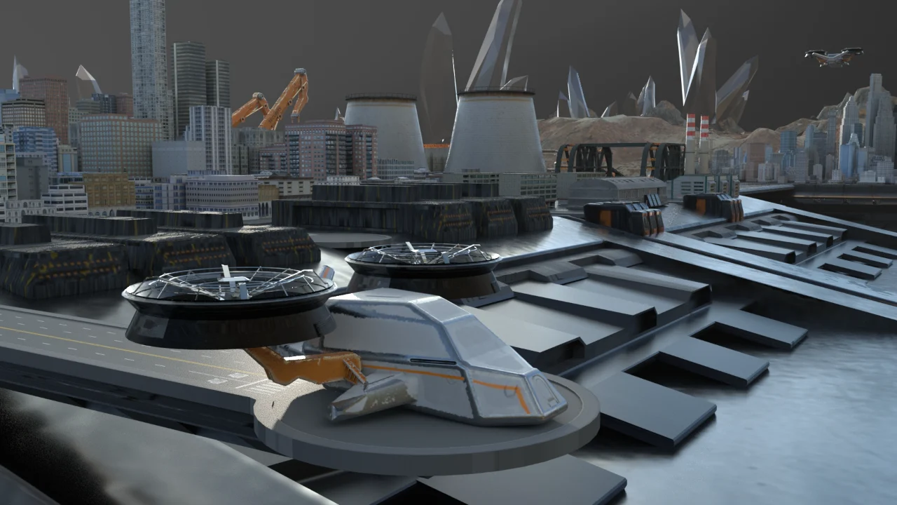 军事/停机坪区域