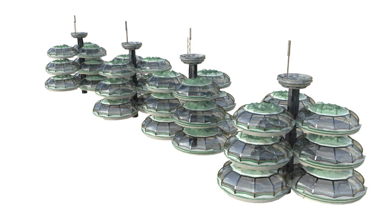 叠加式农业大棚