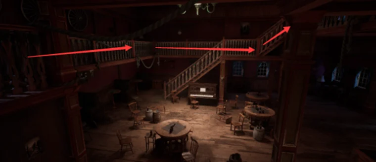 二楼连廊与结构优化