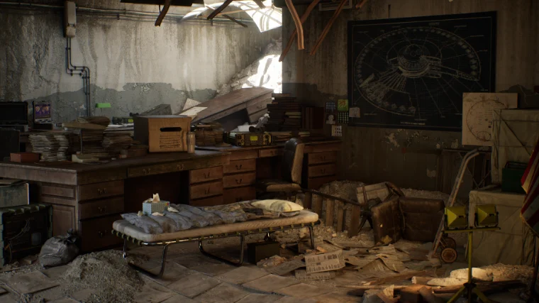 最终效果-行军床细节